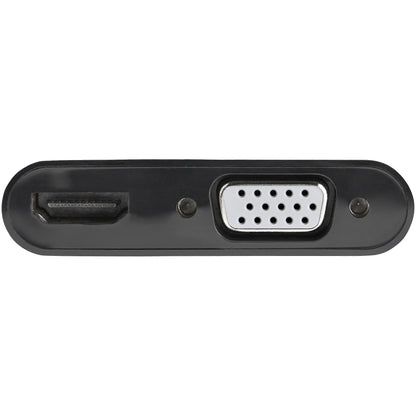 StarTech.com - Adaptador DisplayPort a HDMI VGA - Dongle Convertidor DisplayPort 1.2 HBR2 a HDMI 2.0 (4K 60Hz) o VGA 1080p - Adaptador DP a Monitor HDMI o VGA - Adaptador de Vídeo Digital