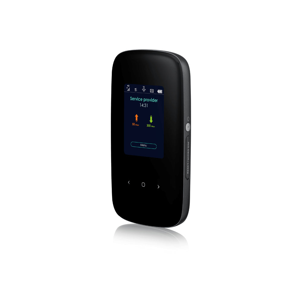 Zyxel - LTE2566-M634 router inalámbrico Doble banda (2 4 GHz / 5 GHz) 4G Negro