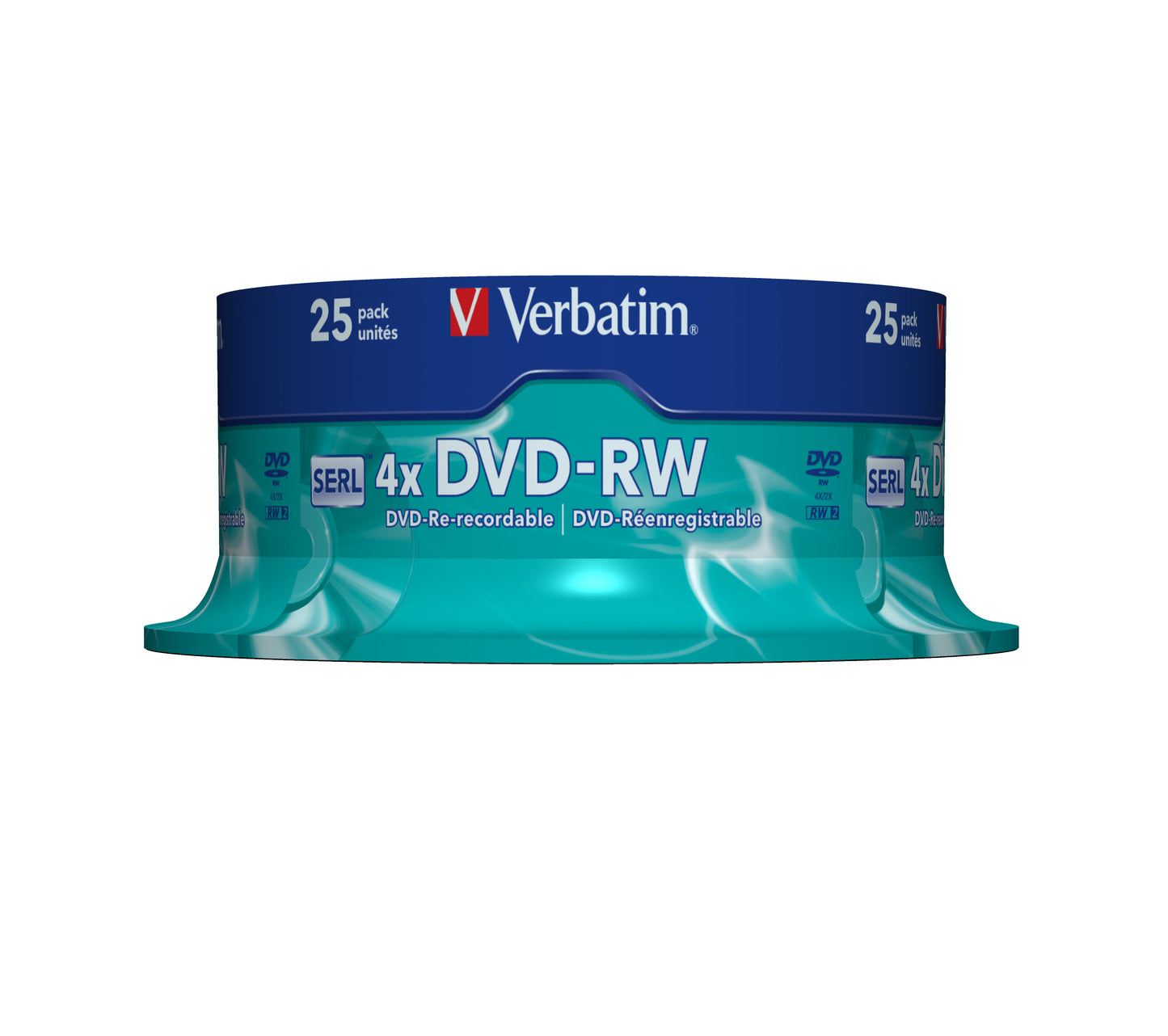 Verbatim - DVD-RW Matt Silver 4 7 GB 25 pieza(s)