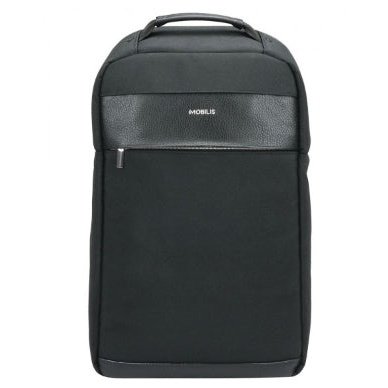 Mobilis - PURE BACKPACK maletines para portátil 39 6 cm (15.6") Mochila Negro  Plata