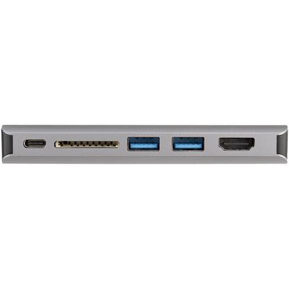 StarTech.com - Adaptador Multipuertos USB-C - Mini Docking Station para Viajes con HDMI de 4K o VGA de 1080p - con Hub Ladrón USB 3.0 - PD de 100W - SD - Ethernet - Audio y Micrófono - Replicador de Puertos Portátil