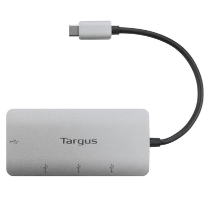 Targus - ACH226EU hub de interfaz USB 3.2 Gen 1 (3.1 Gen 1) Type-C 5000 Mbit/s Plata