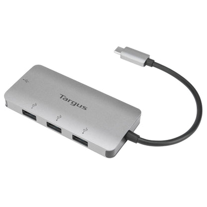 Targus - ACH226EU hub de interfaz USB 3.2 Gen 1 (3.1 Gen 1) Type-C 5000 Mbit/s Plata