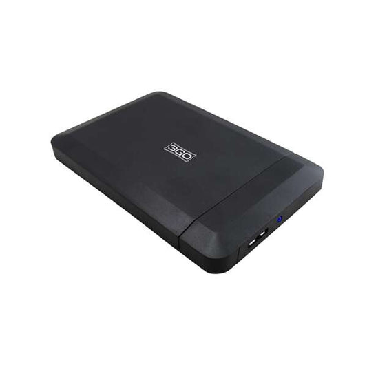 3Go Carcasa Externa HD 2.5" SATA-USB 3.0 - Color Negro 1 pieza(s)