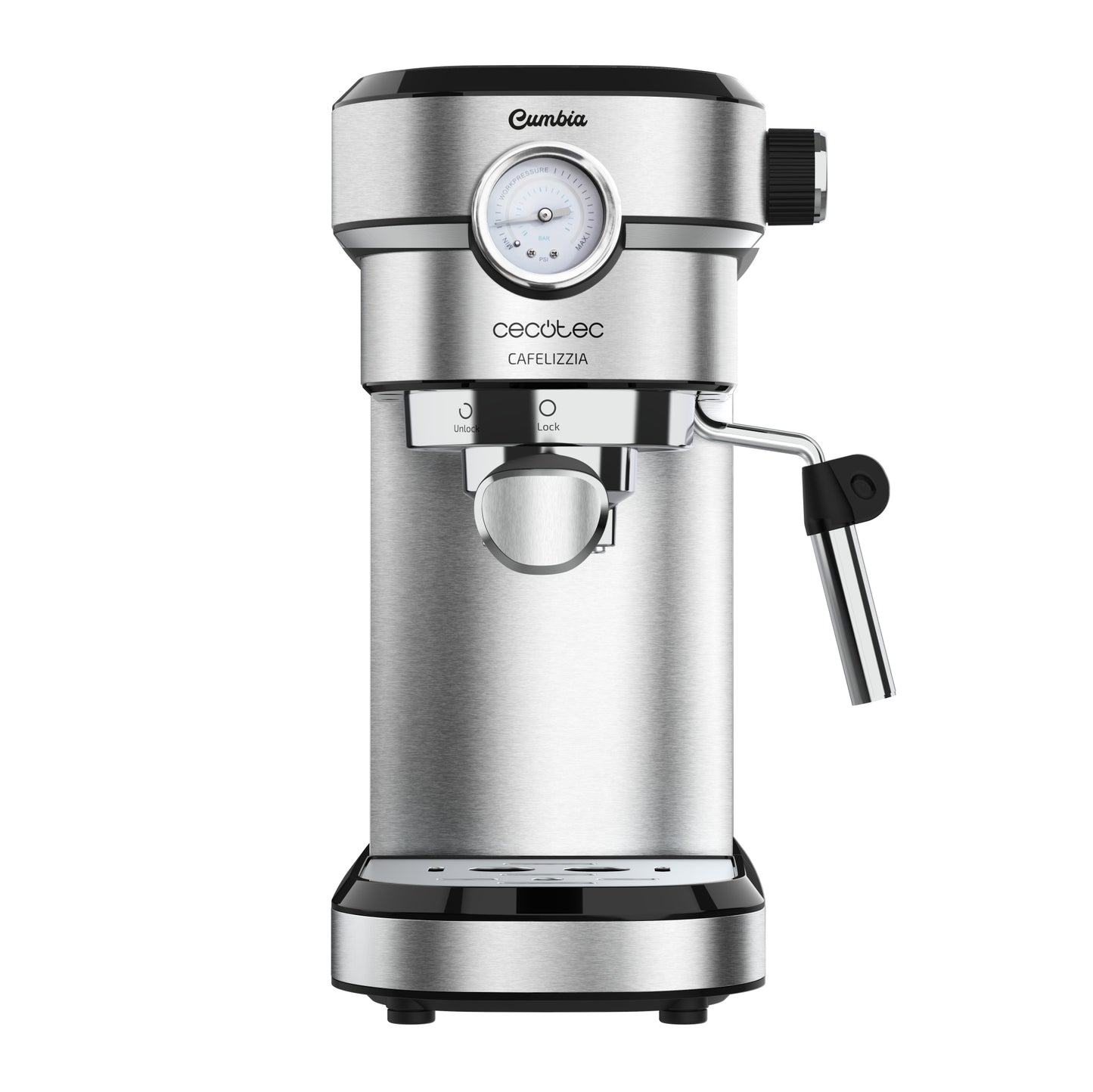 Cecotec - Cafelizzia 790 Steel Pro Semi-automática Máquina espresso 1 2 L