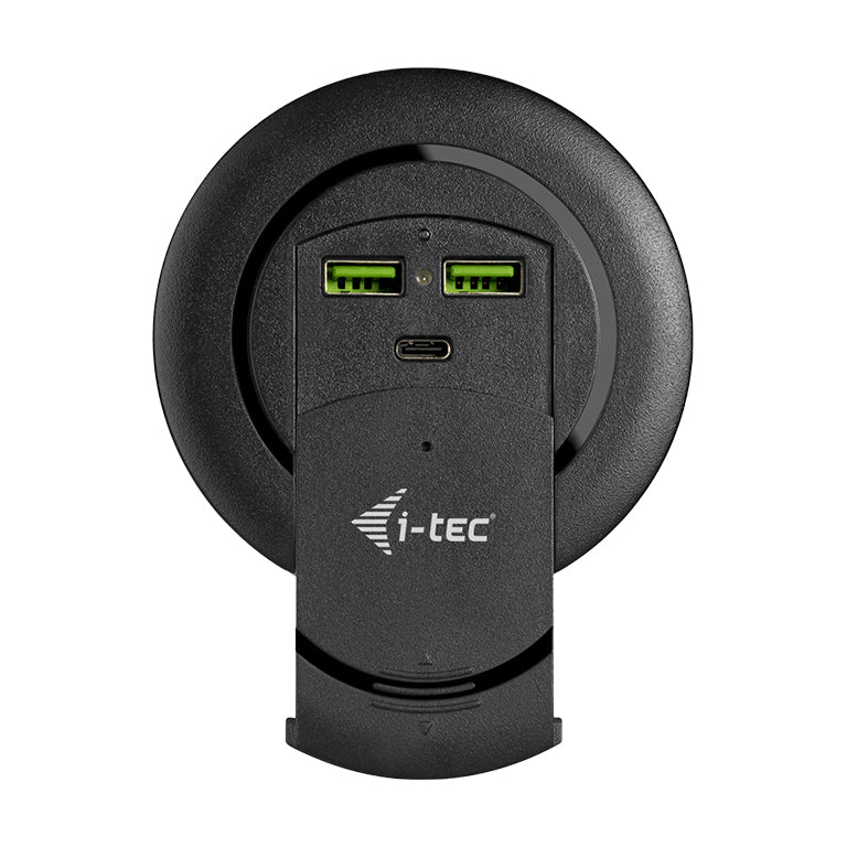 i-tec - Built-in Desktop Fast Charger  USB-C PD 3.0 + 3x USB 3.0 QC3.0  96 W