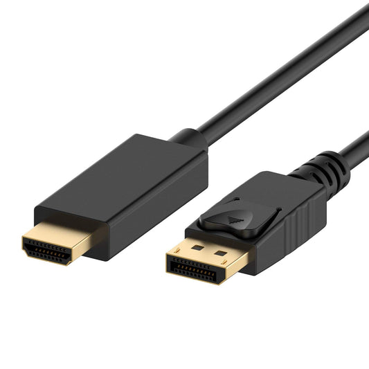 Ewent - EC1430 adaptador de cable de vídeo 1 m DisplayPort HDMI tipo A (Estándar) Negro