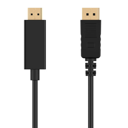 Ewent - EC1431 adaptador de cable de vídeo 1 8 m DisplayPort HDMI tipo A (Estándar) Negro