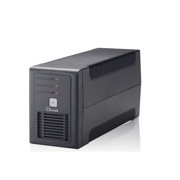 L-Link - LL-5707 sistema de alimentación ininterrumpida (UPS) Línea interactiva 0 7 kVA 360 W 2 salidas AC