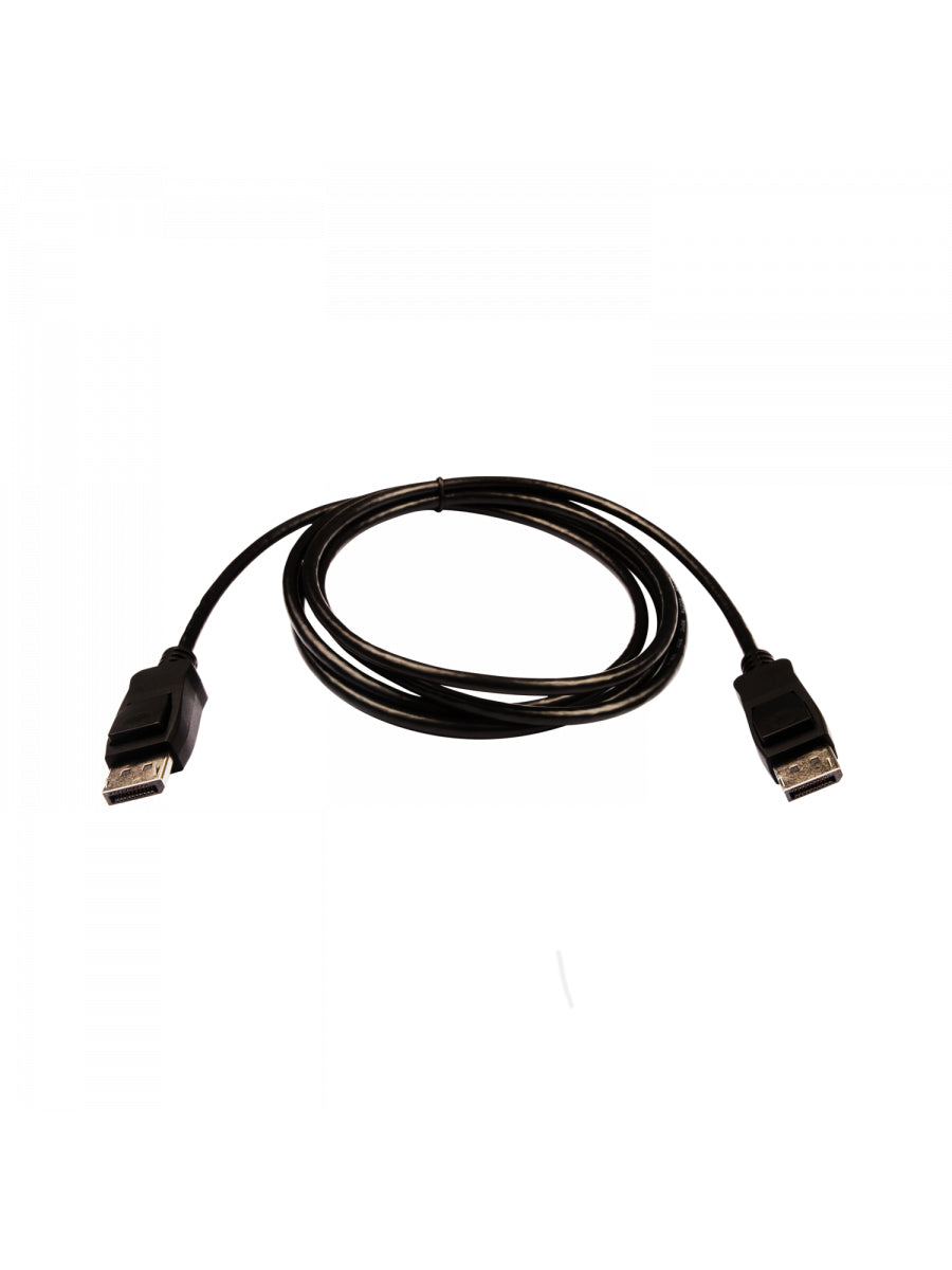 V7 - Cable de vídeo negro Pro DisplayPort macho a DisplayPort macho 2m