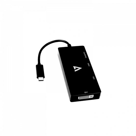 V7 - V7UC-DPHDVGADVI-BLK Adaptador gráfico USB 3840 x 2160 Pixeles Negro