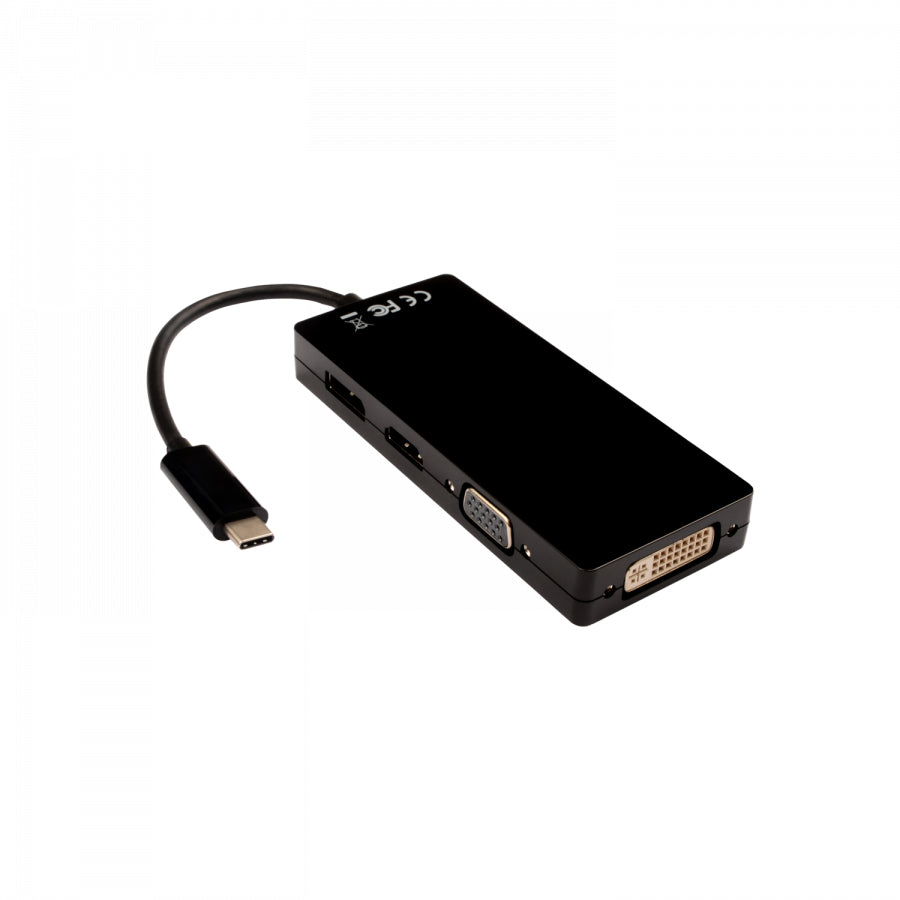 V7 - V7UC-DPHDVGADVI-BLK Adaptador gráfico USB 3840 x 2160 Pixeles Negro