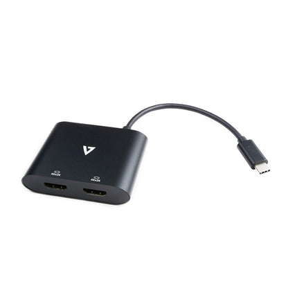 V7 - V7UC-2HDMI-BLK Adaptador gráfico USB 3840 x 2160 Pixeles Negro