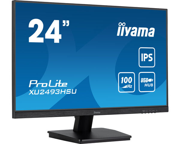 iiyama ProLite XU2493HSU-B6 pantalla para PC 61 cm (24") 1920 x 1080 Pixeles Full HD LED Negro