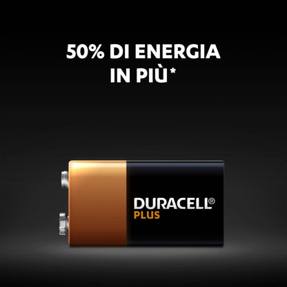 Duracell - Plus Batería de un solo uso 9V Alcalino