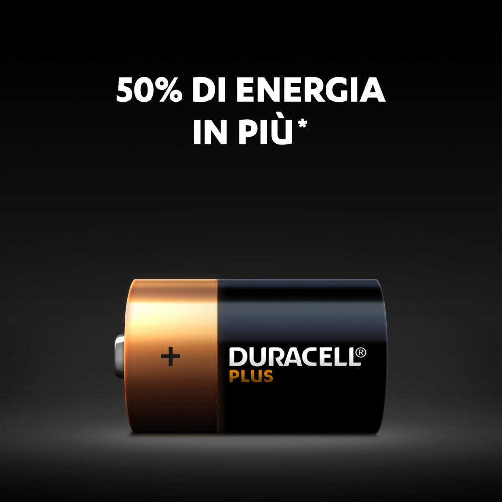 Duracell - Plus Batería de un solo uso D Alcalino