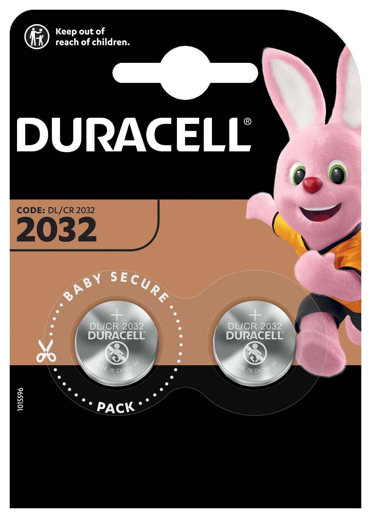 Duracell DL2032B2 Pila de Boton de Litio CR2032 3V (2 unidades) 1 pieza(s)