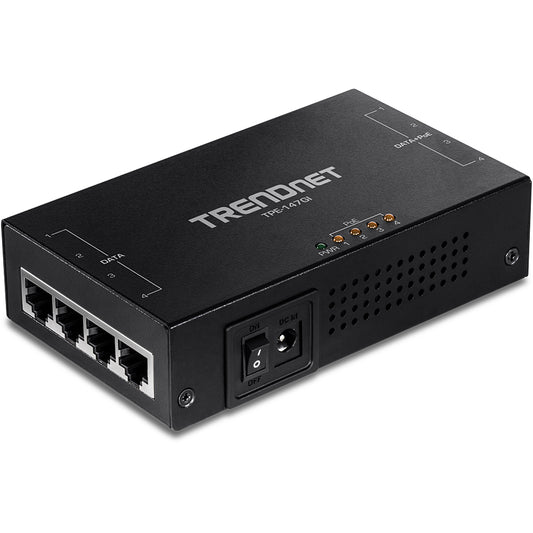 Trendnet - TPE-147GI adaptador e inyector de PoE Gigabit Ethernet