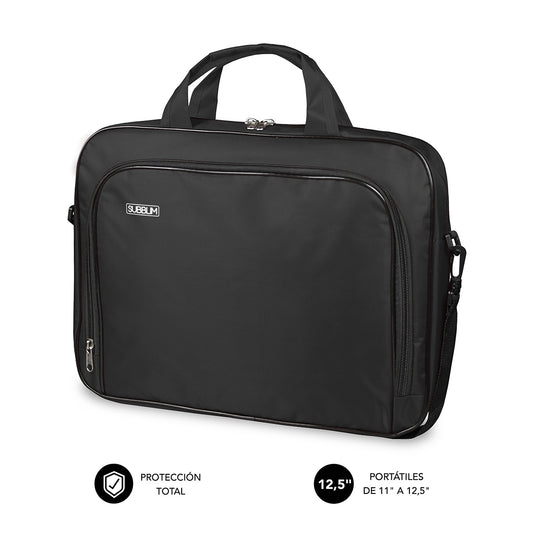 SUBBLIM - Maletín Ordenador Oxford Laptop Bag 11-12 5" Black