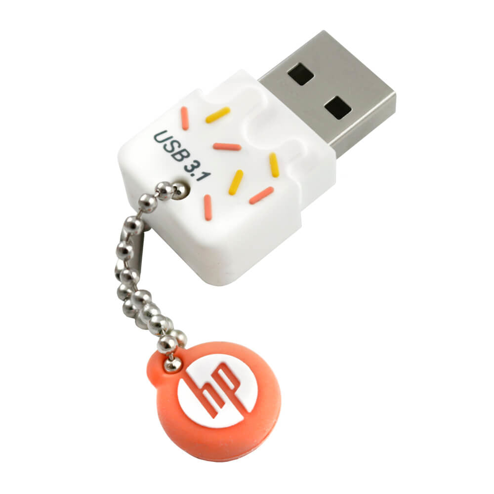 HP - x778w unidad flash USB 64 GB USB tipo A 3.2 Gen 1 (3.1 Gen 1) Naranja  Blanco