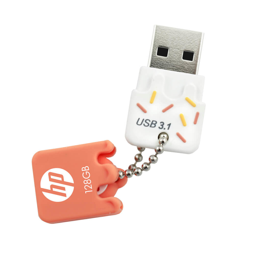 HP - x778w unidad flash USB 64 GB USB tipo A 3.2 Gen 1 (3.1 Gen 1) Naranja  Blanco