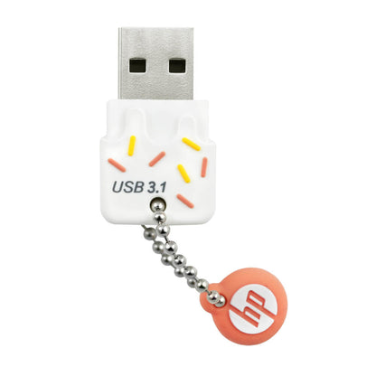 HP - x778w unidad flash USB 64 GB USB tipo A 3.2 Gen 1 (3.1 Gen 1) Naranja  Blanco