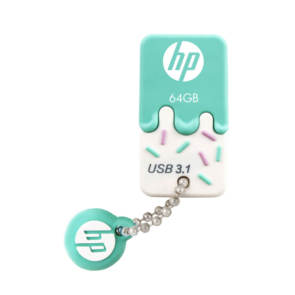 HP - x778w unidad flash USB 64 GB USB tipo A 3.2 Gen 1 (3.1 Gen 1) Verde  Blanco