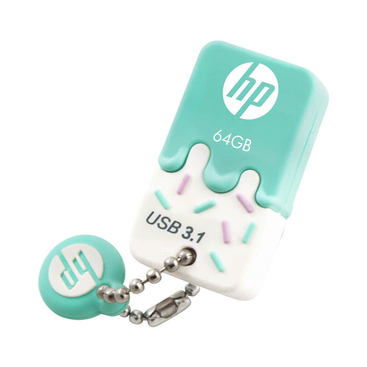 HP - x778w unidad flash USB 64 GB USB tipo A 3.2 Gen 1 (3.1 Gen 1) Verde  Blanco