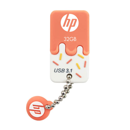 HP - x778w unidad flash USB 32 GB USB tipo A 3.2 Gen 1 (3.1 Gen 1) Naranja  Blanco