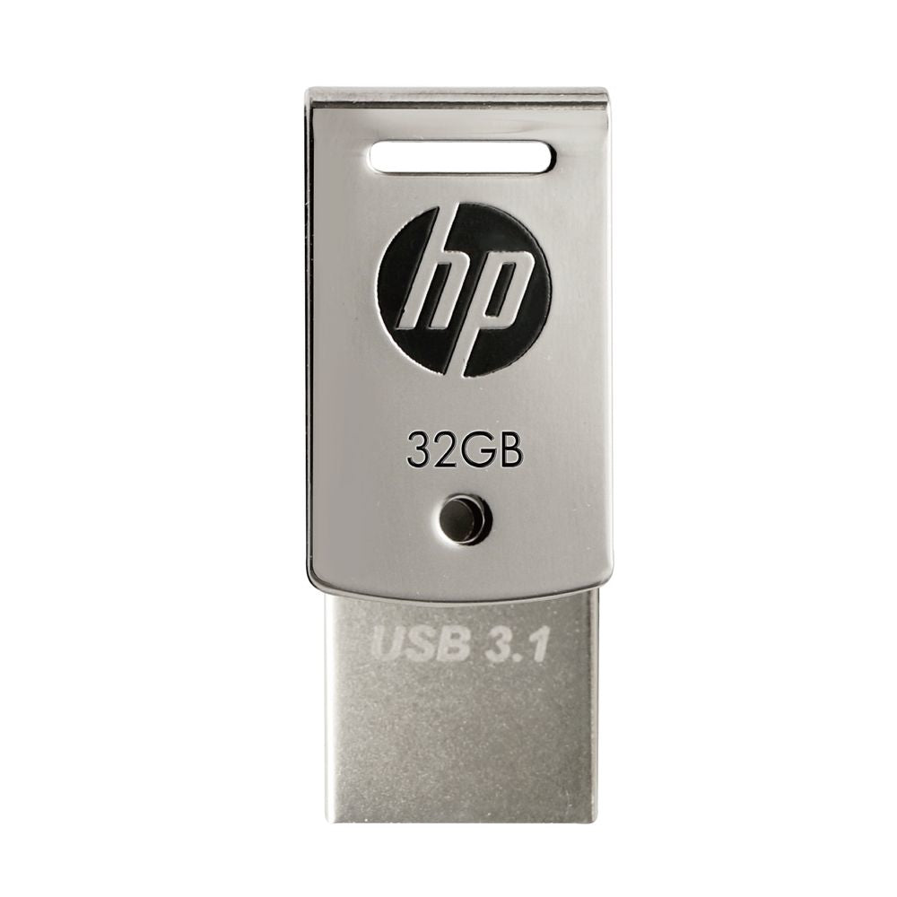 HP - x5000m unidad flash USB 32 GB USB Type-A / USB Type-C 3.2 Gen 1 (3.1 Gen 1) Acero inoxidable