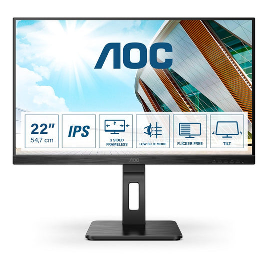 AOC - P2 22P2Q LED display 54 6 cm (21.5") 1920 x 1080 Pixeles Full HD Negro