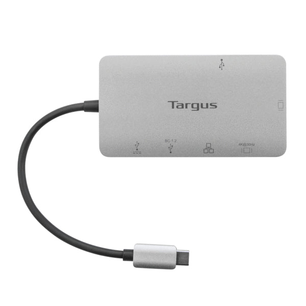 Targus - DOCK419 Alámbrico USB 3.2 Gen 1 (3.1 Gen 1) Type-C Gris