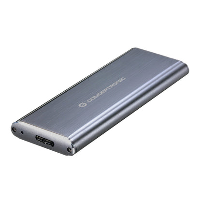 Conceptronic - DDE03G caja para disco duro externo Caja externa para unidad de estado sólido (SSD) Gris M.2