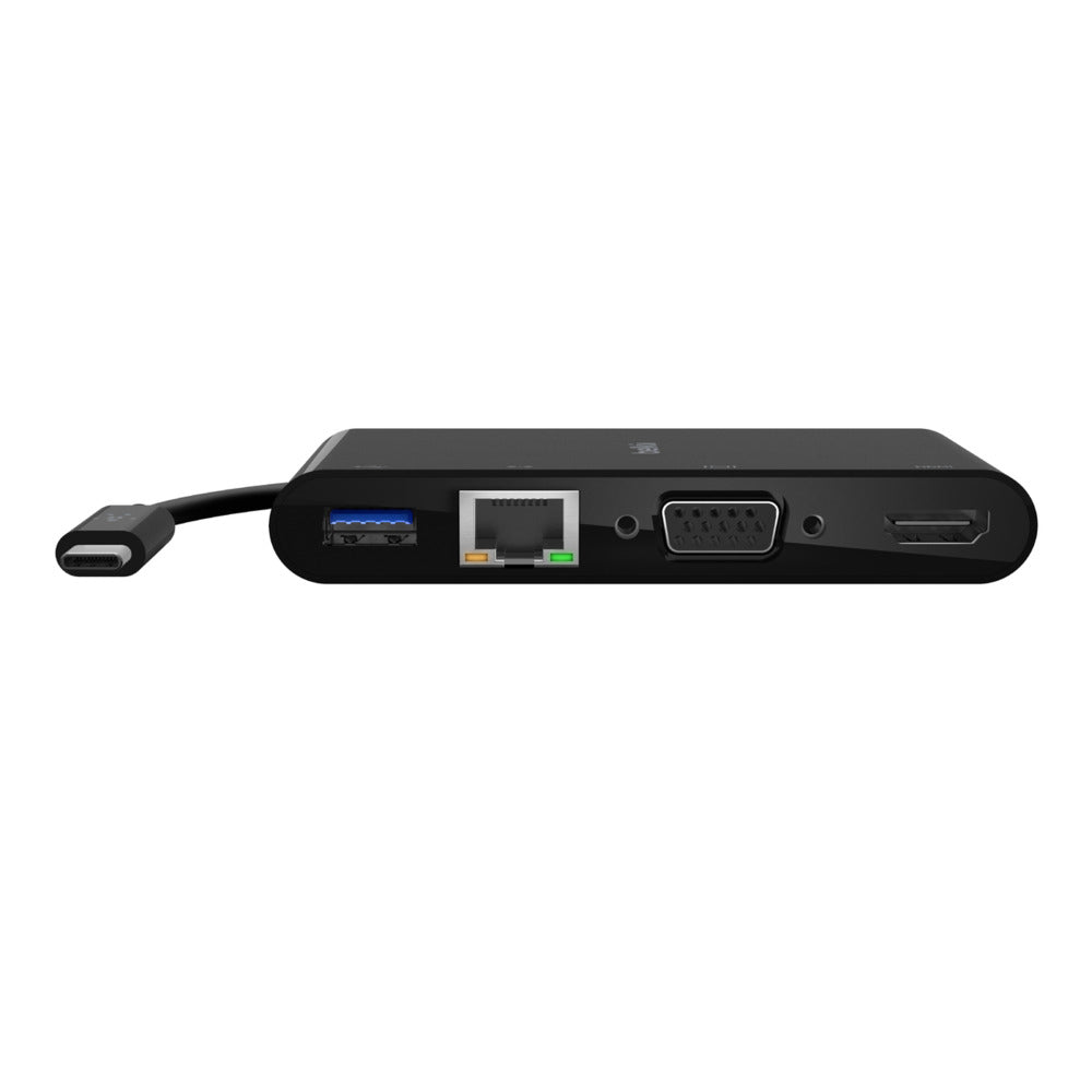 Belkin - AVC005BTBK base para portátil y replicador de puertos Alámbrico USB 3.2 Gen 1 (3.1 Gen 1) Type-C Negro