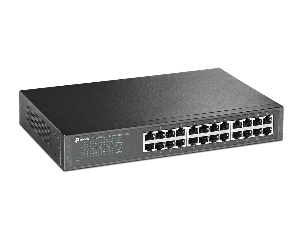 TP-Link TL-SG1024D Switch 24 Puertos Gigabit Rack 19" 1 pieza(s)