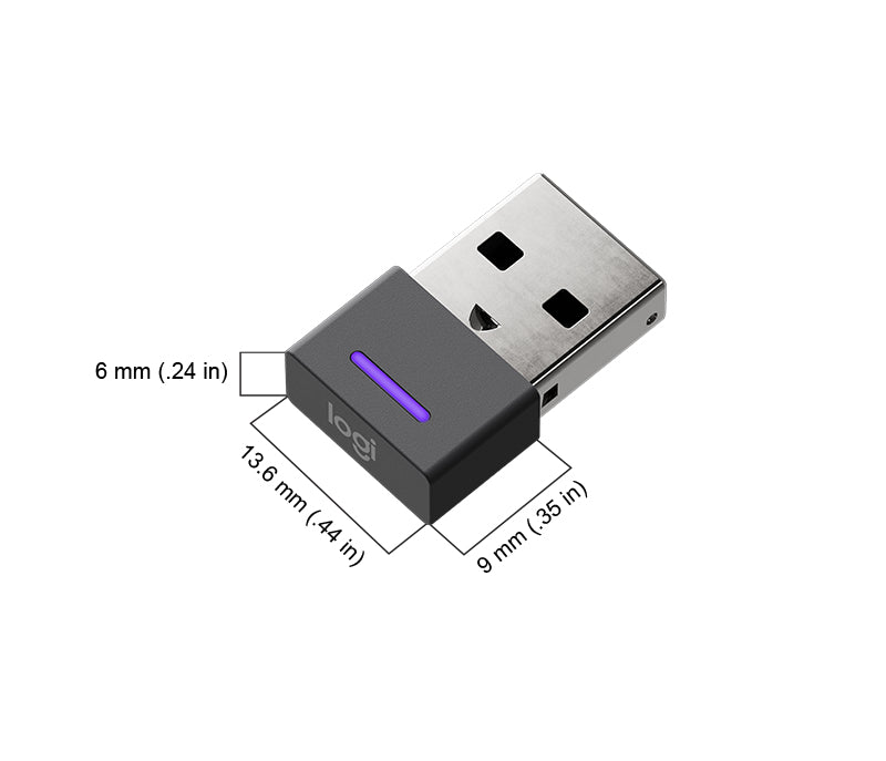 Logitech Zone Wireless Receptor USB 1 pieza(s)