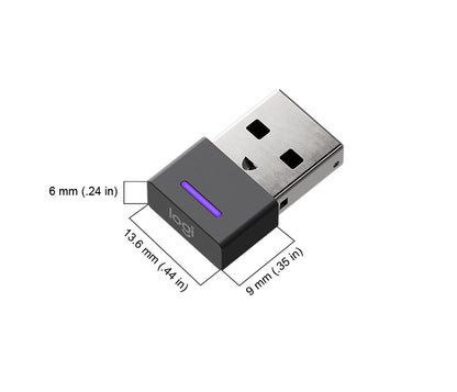 Logitech Zone Wireless Receptor USB 1 pieza(s)