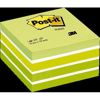 Post-It - POS CUBO NOTAS 76X76 450H VE PAS 2028G