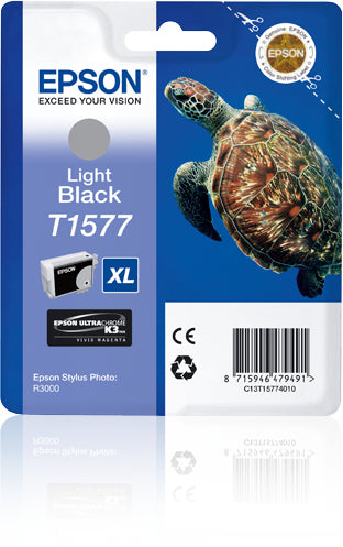 Epson Turtle Cartucho T1577 gris