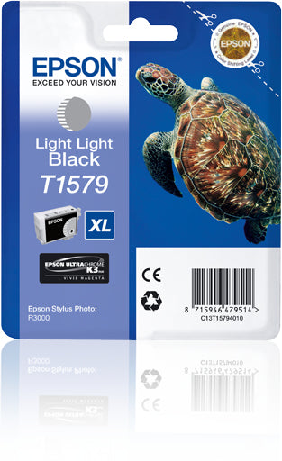 Epson Turtle Cartucho T1579 gris claro