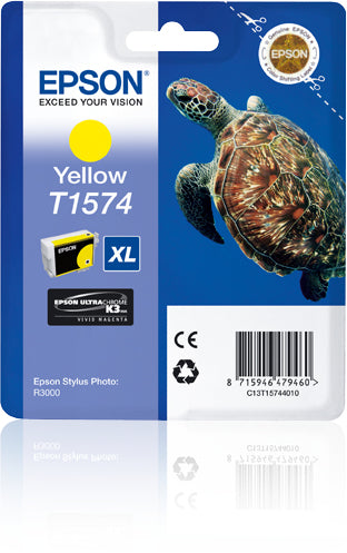 Epson Turtle Cartucho T1574 amarillo