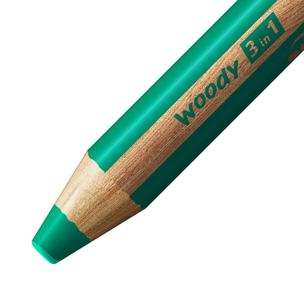 STABILO - woody 3 in 1 Verde 1 pieza(s)