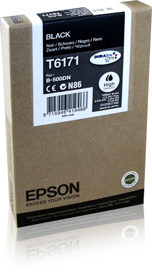 Epson Cartucho T617 negro alta capacidad 4k