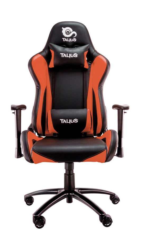 TALIUS - silla Lizard v2 gaming negra/naranja  2D  butterfly  base metal  ruedas 60mm  gas clase 4