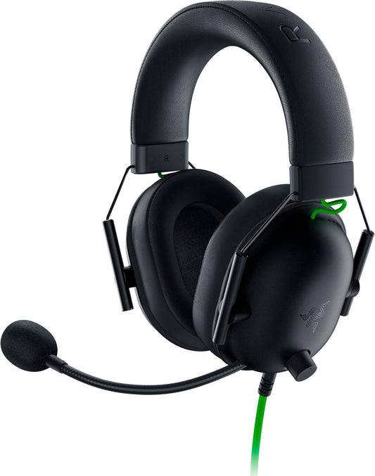 Razer - Blackshark V2 X Auriculares Alámbrico Diadema Juego Negro  Verde