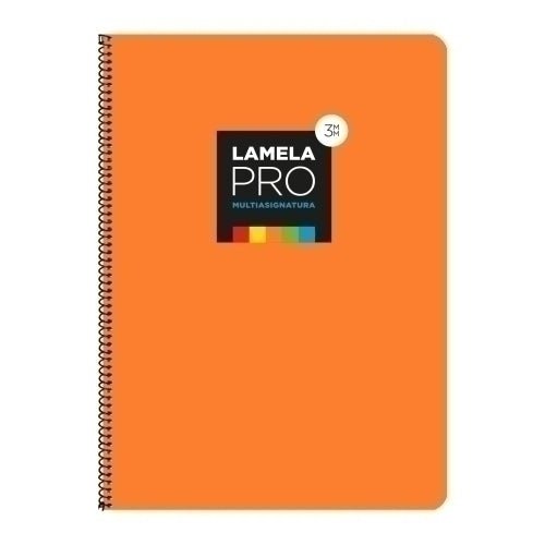 Lamela - LAMELA BLOC t.DURA Fº 100h CDV. 3 NARANJ - Pack de 5 unidades