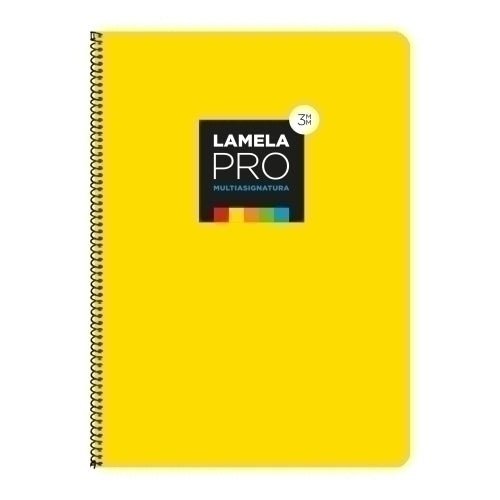 Lamela - LAMELA BLOC t.DURA Fº 100h CDV. 3 AMARIL - Pack de 5 unidades