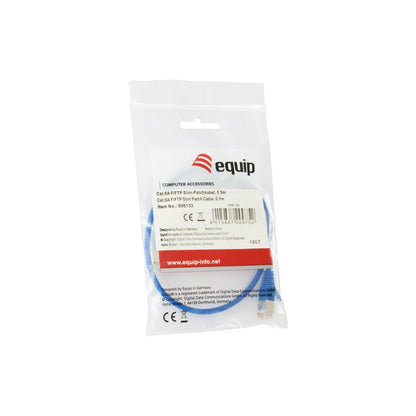 Equip - 606133 cable de red Azul 0 5 m Cat6a F/FTP (FFTP)