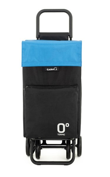 Garmol - 10015T Travel Negro  Azul Bolsa para carrito de la compra