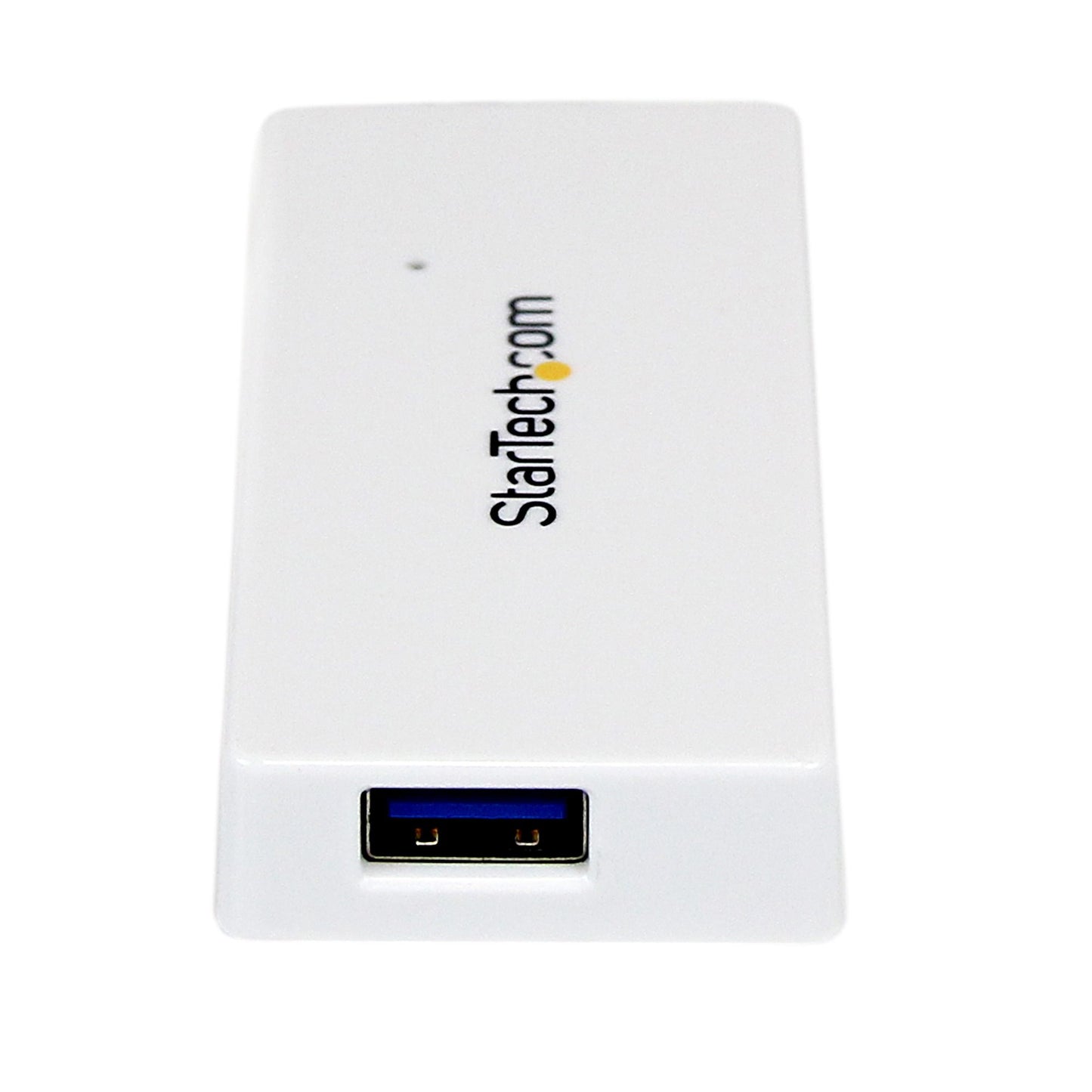 StarTech.com - Adaptador Concentrador Hub Ladrón USB 3.0 (5Gbps) Super Speed para Laptop de 4 Puertos Salidas - Blanco